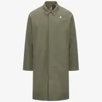 MONTAGUE BONDED JERSEY - Jackets - Long - Man - GREEN LICHEN