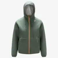 LILY POLAR REVERSIBLE - Fleece - Jacket - Woman - GREEN LAUREL-GREY LT