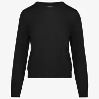 ABBI MERINO - KNITWEAR - Pull  Over - Woman - BLACK PURE