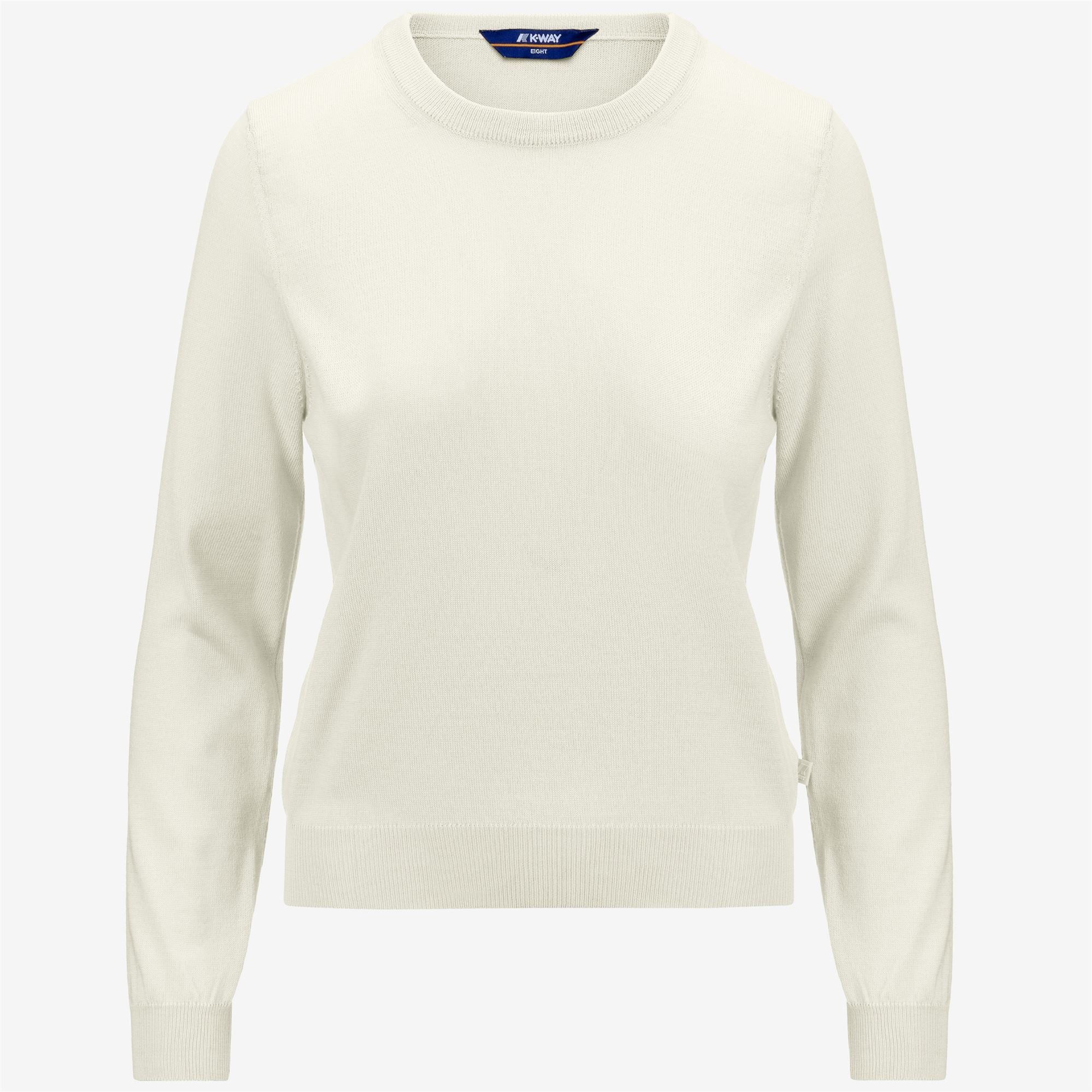 ABBI MERINO - KNITWEAR - Pull  Over - Woman - WHITE PRISTINE