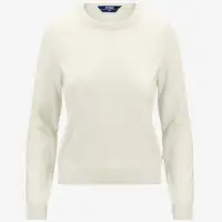 ABBI MERINO - KNITWEAR - Pull  Over - Woman - WHITE PRISTINE