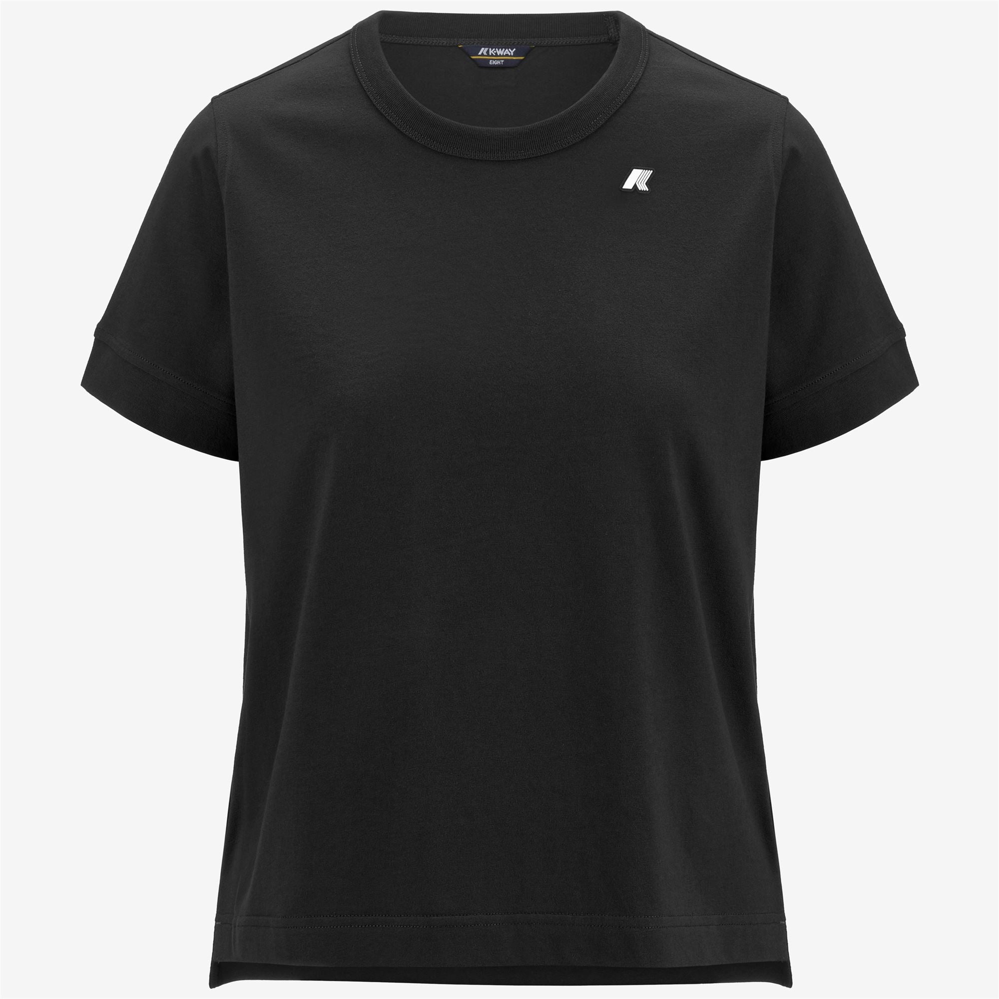 EMEL JERSEY - T-ShirtsTop - T-Shirt - Woman - BLACK PURE