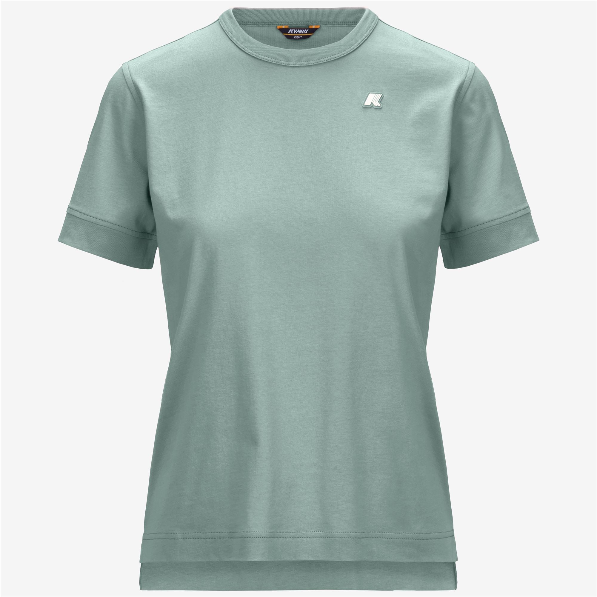 EMEL JERSEY - T-ShirtsTop - T-Shirt - Woman - GREEN MOLD