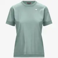 EMEL JERSEY - T-ShirtsTop - T-Shirt - Woman - GREEN MOLD