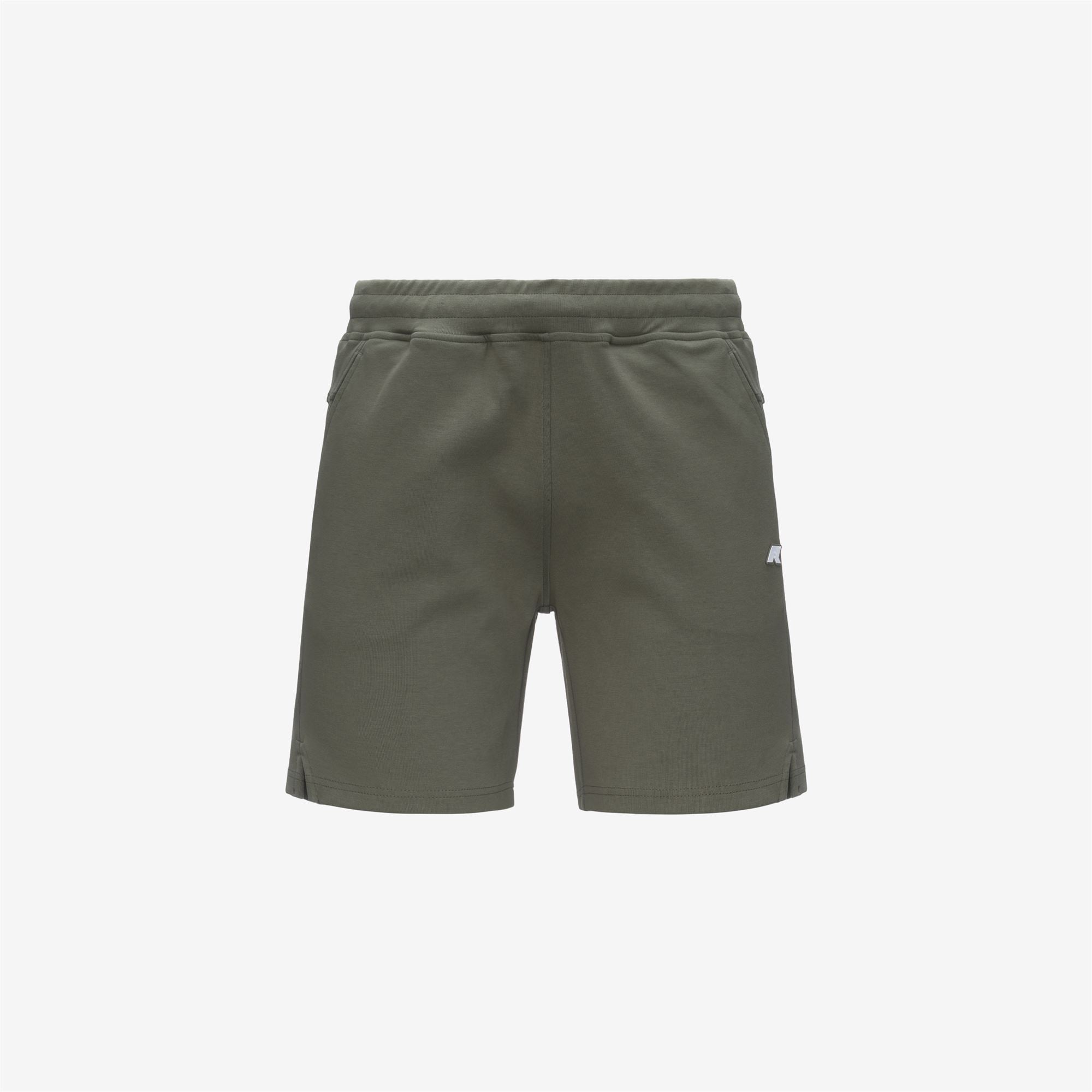 KENY INTERLOCK - Shorts - Sport  Shorts - Man - GREEN LICHEN