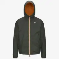 JAKE PLUS.2 REVERSIBLE - Jackets - Short - Man - GREEN B-ORANGE M