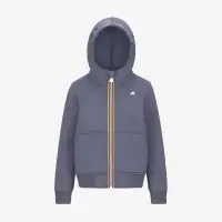 P. BERENGER SPACER - Fleece - Jacket - Boy - GREY BLUE AVIO