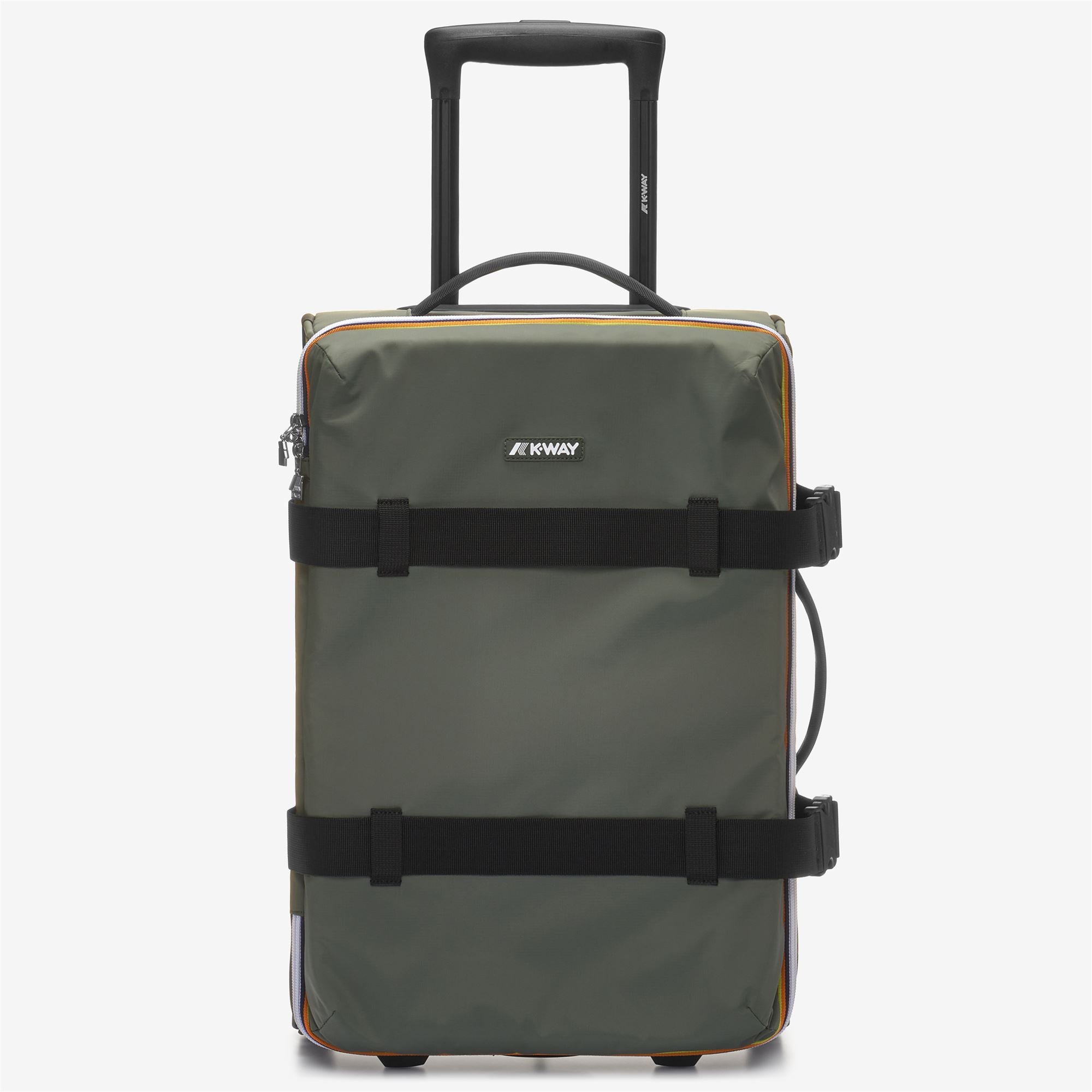 BLOSSAC S - Luggage Bags - Trolley - Unisex - GREEN BLACKISH-BLACK PURE