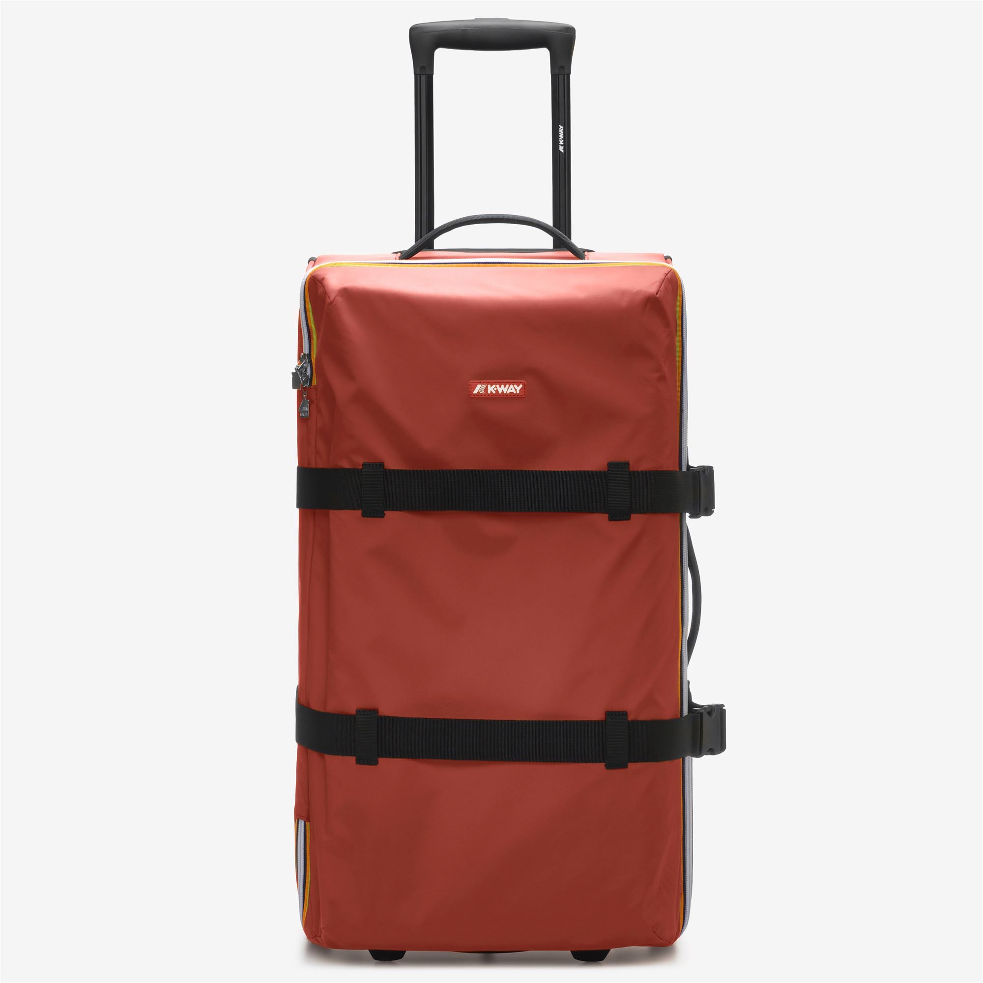 BLOSSAC M - Luggage Bags - Trolley - Unisex - RED POMPEIAN-BLACK PURE