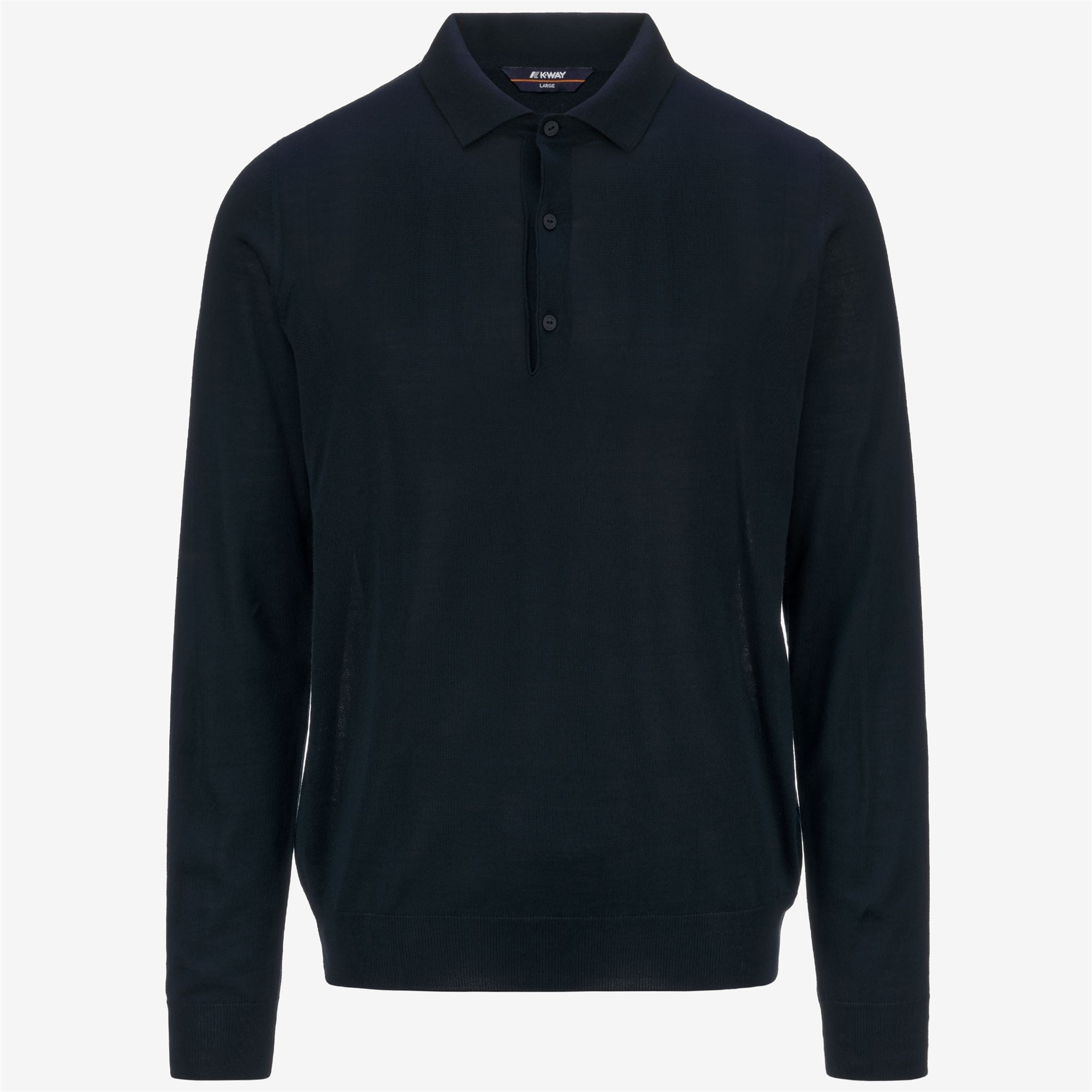 REY WOOL MERINO BLEND - KNITWEAR - Pull  Over - Man - BLUE DEPTH