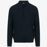 REY WOOL MERINO BLEND - KNITWEAR - Pull  Over - Man - BLUE DEPTH