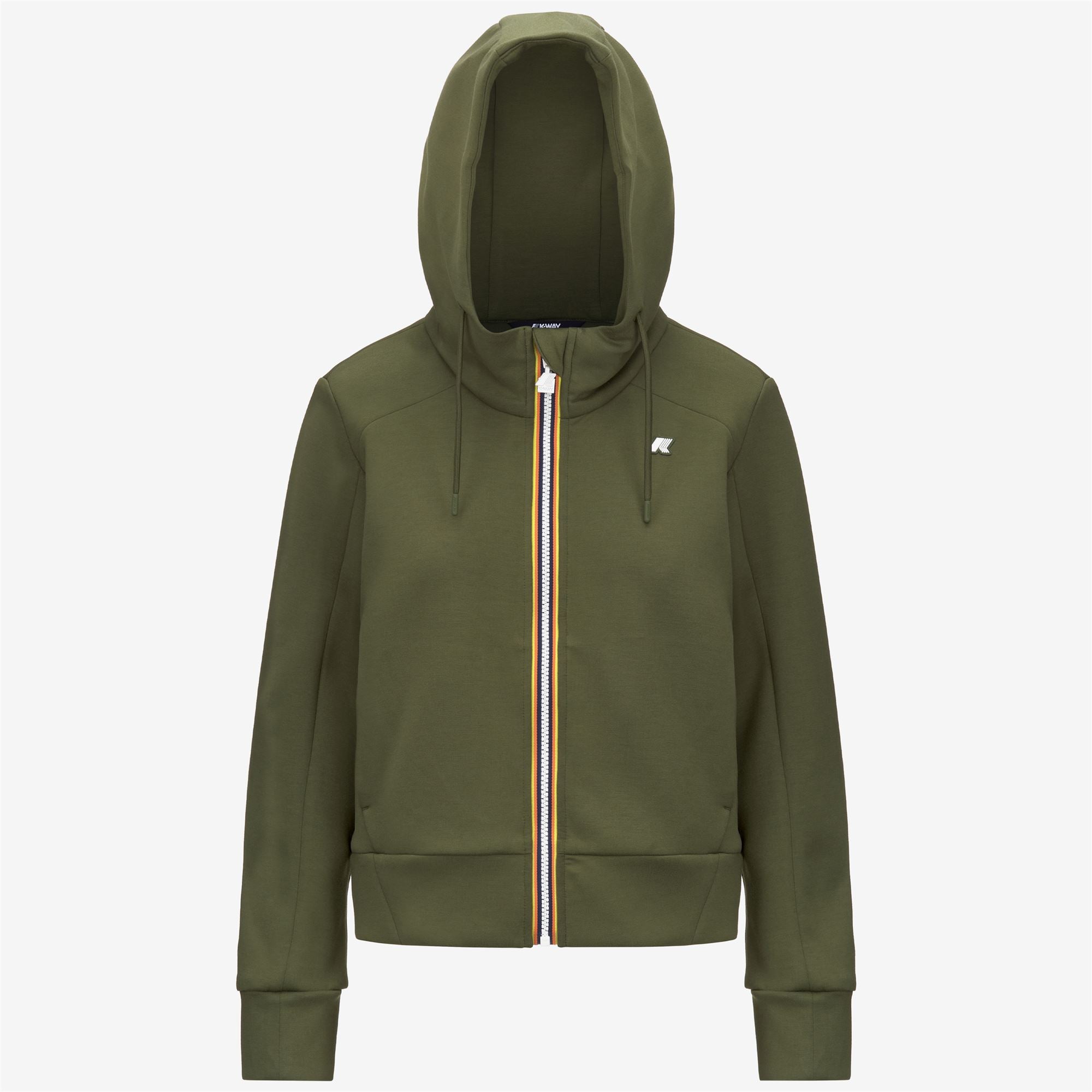 DIVINE LIGHT SPACER - Fleece - Jacket - Woman - GREEN CYPRESS