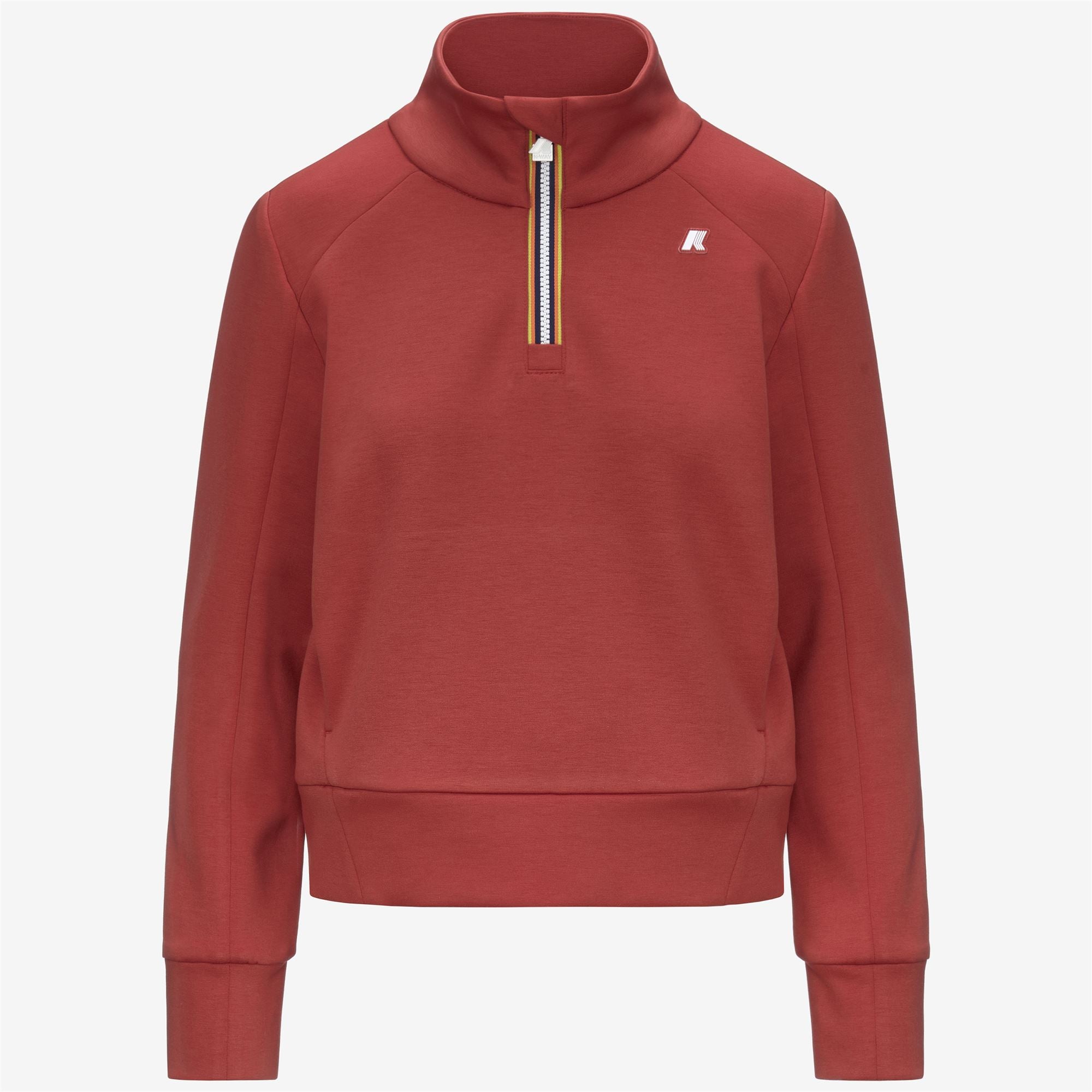 LOUEN LIGHT SPACER - Fleece - Jumper - Woman - RED JASPER