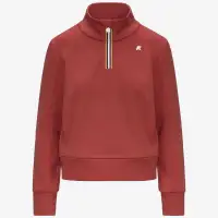 LOUEN LIGHT SPACER - Fleece - Jumper - Woman - RED JASPER
