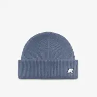 BRICE CARDIGAN STITCH WOOL - Headwear - Hat - Unisex - GREY BLUE AVIO MELANGE