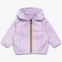 E. JAKE PLUS.2 JERSEY REVERSIBLE - Jackets - Short - Kid unisex - VIOLET LT LILAC-WHITE-VIOLET