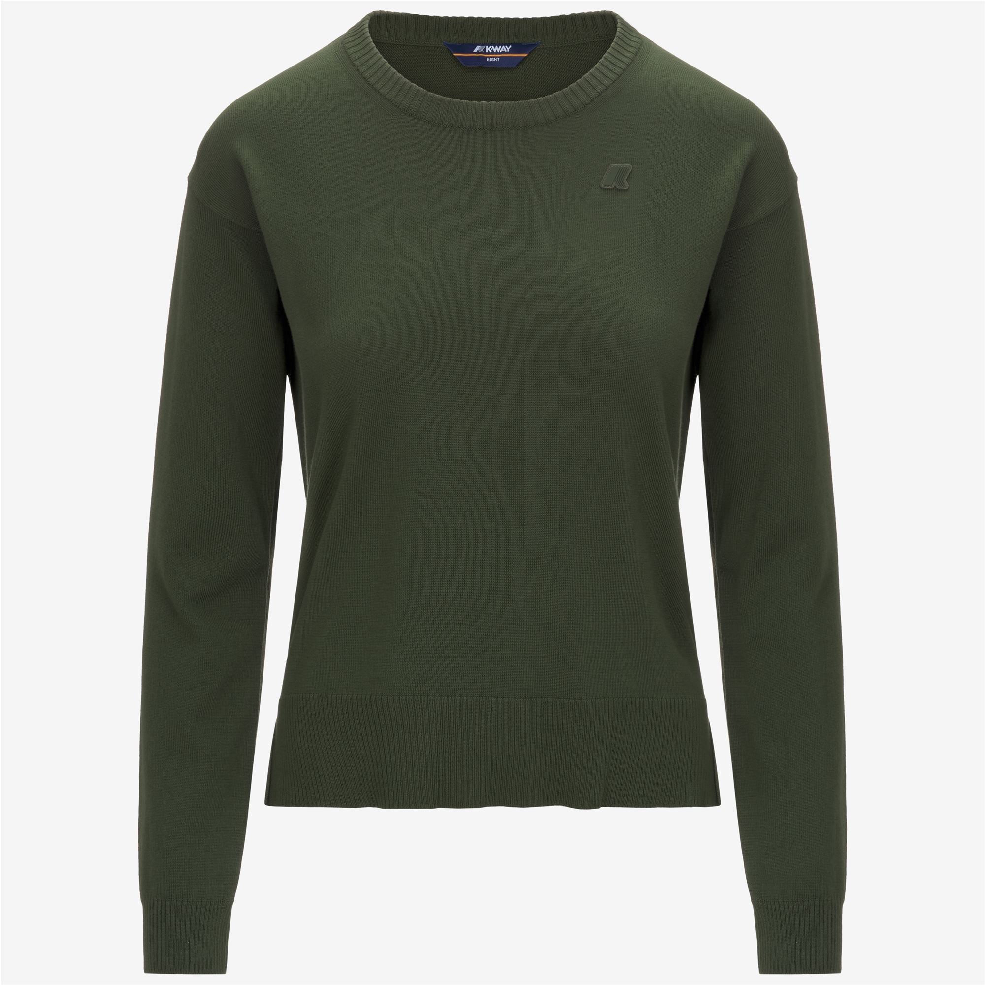 DOMITINE COTTON PS - KNITWEAR - Pull  Over - Woman - GREEN AFRICA