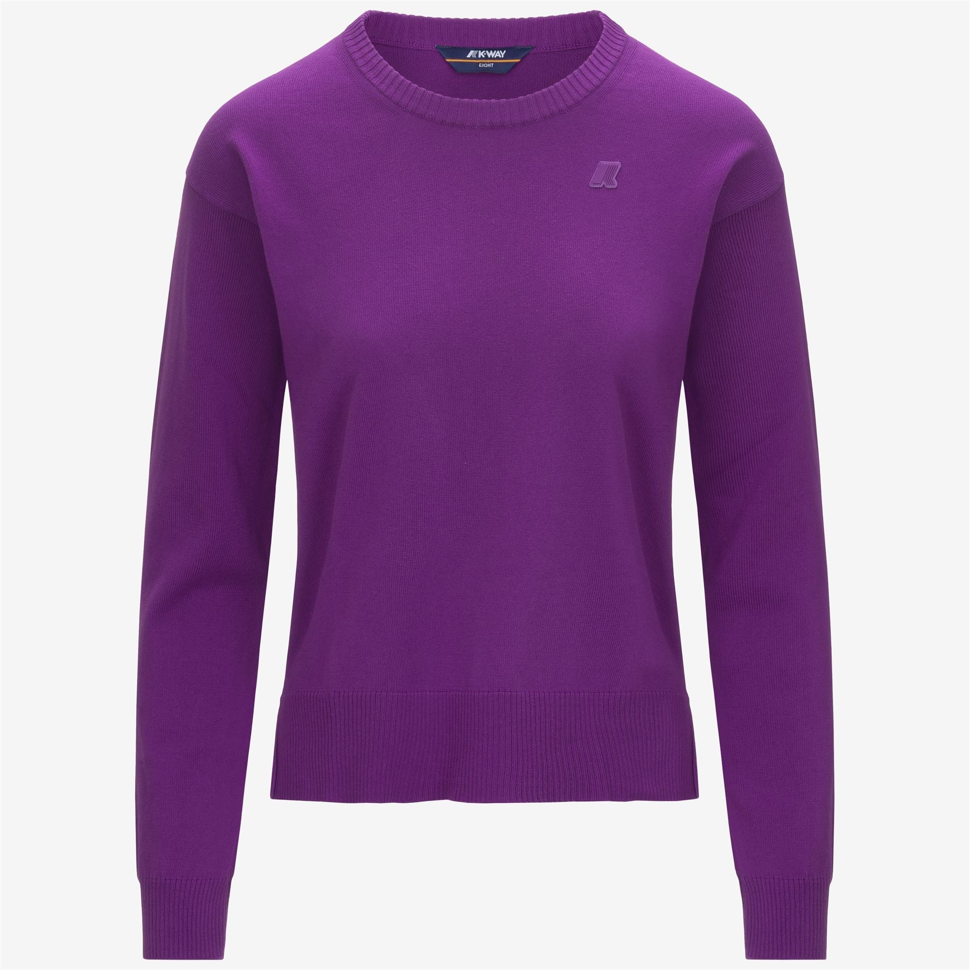 DOMITINE COTTON PS - KNITWEAR - Pull  Over - Woman - BRIGHT VIOLET