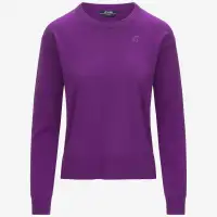 DOMITINE COTTON PS - KNITWEAR - Pull  Over - Woman - BRIGHT VIOLET