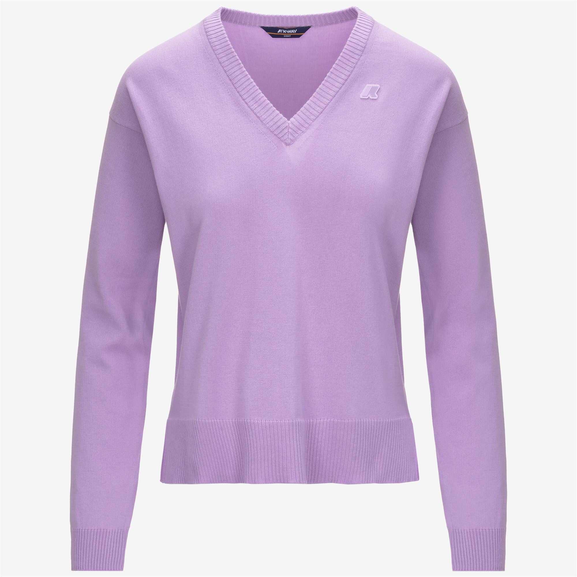 ADINE COTTON PS - KNITWEAR - Pull  Over - Woman - VIOLET LILAS