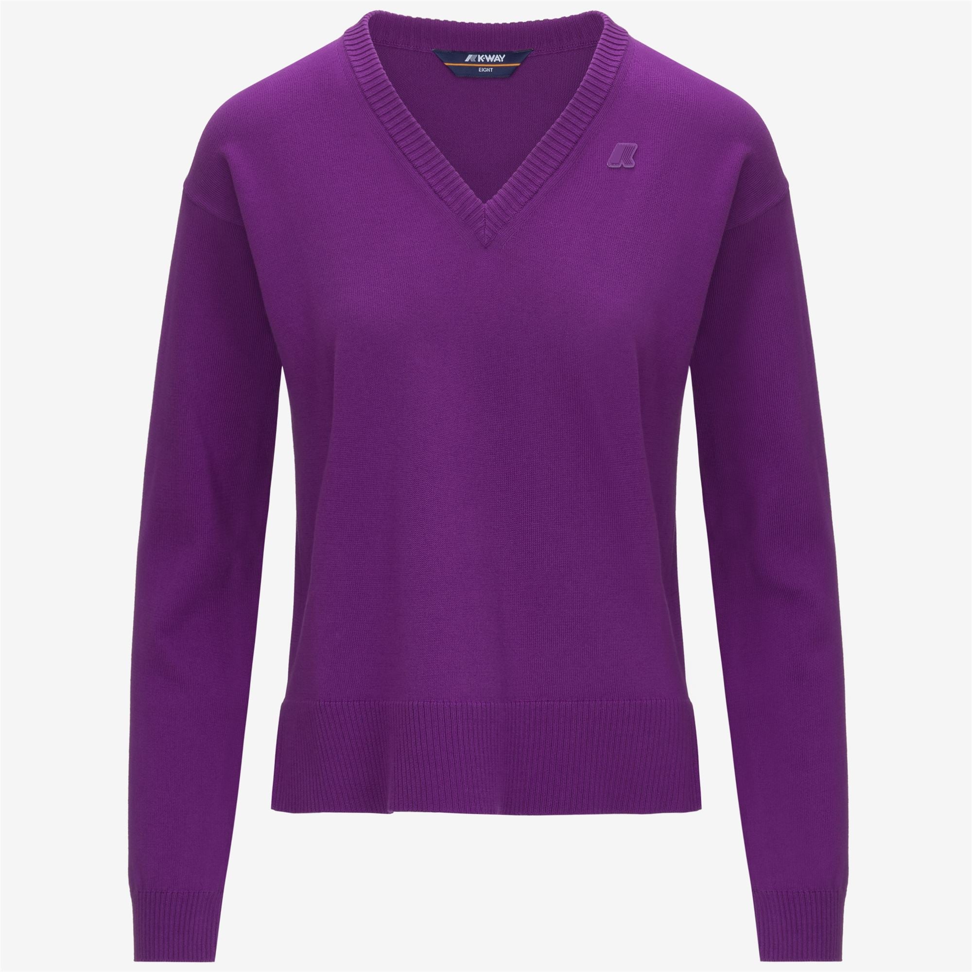 ADINE COTTON PS - KNITWEAR - Pull  Over - Woman - BRIGHT VIOLET
