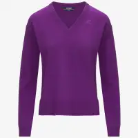 ADINE COTTON PS - KNITWEAR - Pull  Over - Woman - BRIGHT VIOLET