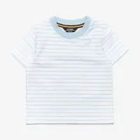E. PETE SET STRIPES JERSEY - SETS - Shorts / T-Shirt - Kid unisex - WHITE-BLUE BABY