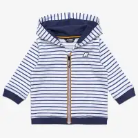E. ANTHONY SET STRIPES JERSEY - SETS - Pants  / Sweater - Kid unisex - WHITE-BLUE DEEP COBALT