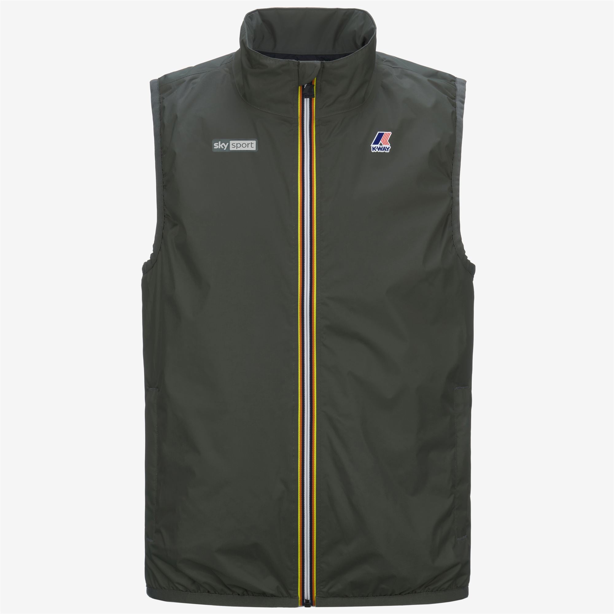 LE VRAI 3.0 ROULAND WARM SKY SPORT - Jackets - Vest - Unisex - GREEN BLACKISH