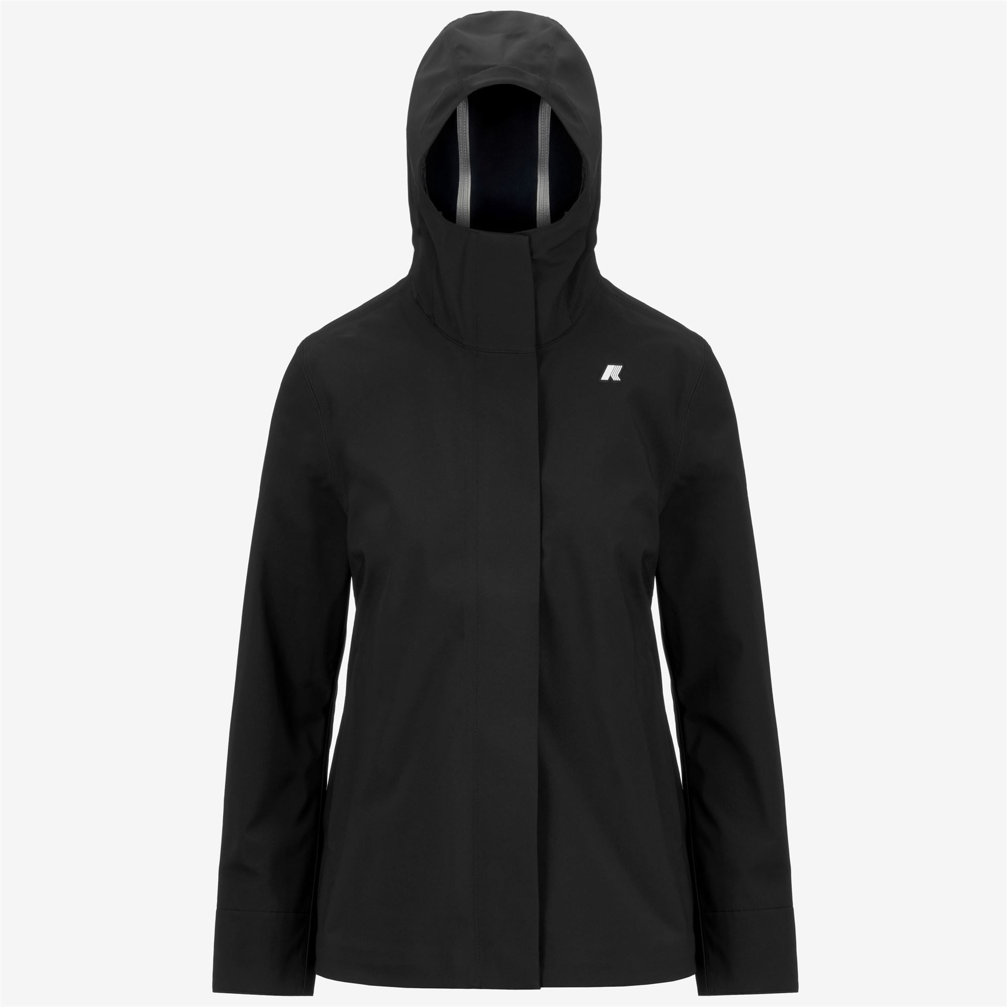MADALINA BONDED - Jackets - Mid - Woman - BLACK-BLUE DEPTH