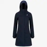 STEPHY BONDED - Jackets - 3/4 LENGTH - Woman - BLUE DEPTH-BLUE DEPTH