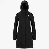 STEPHY BONDED - Jackets - 3/4 LENGTH - Woman - BLACK-BLUE DEPTH