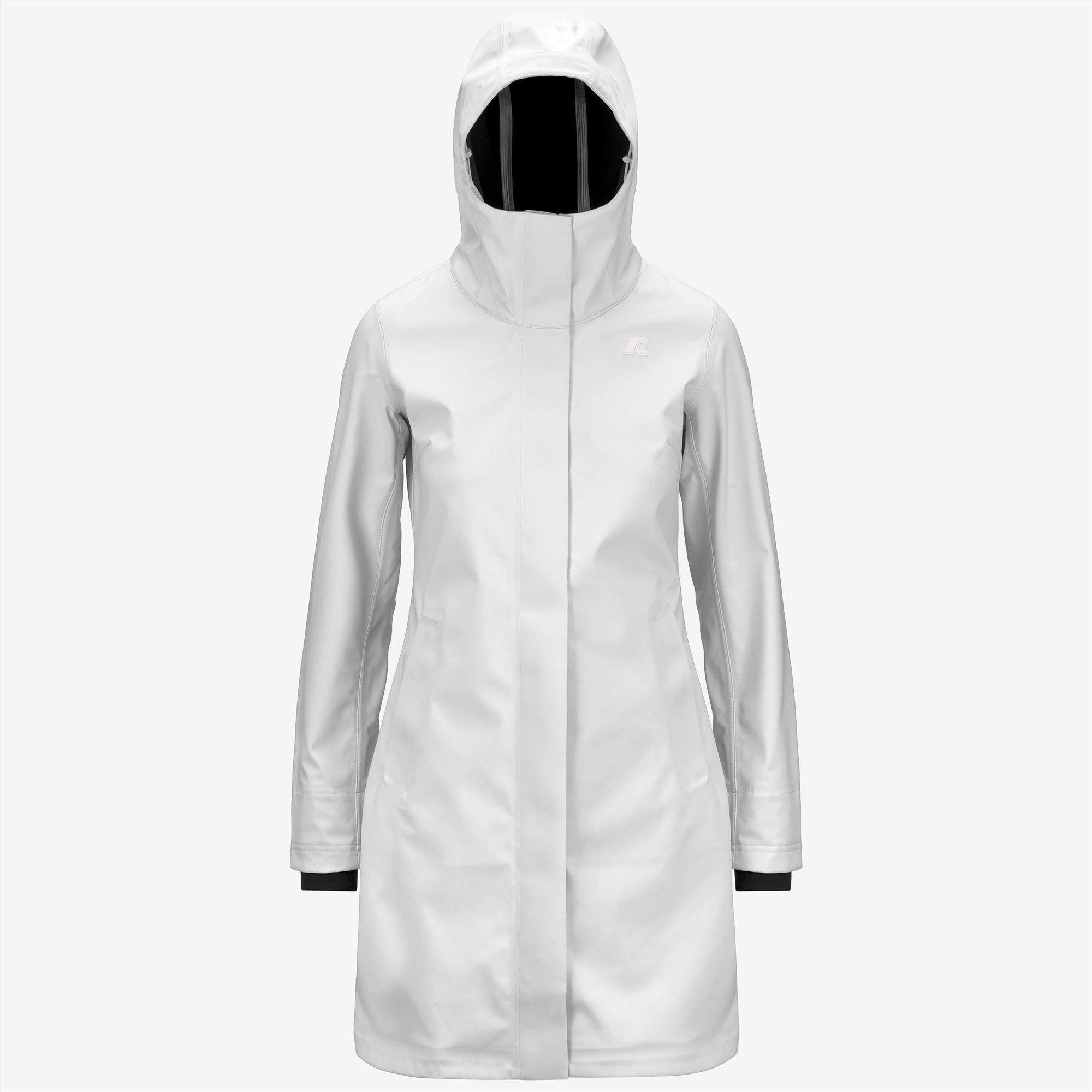 STEPHY BONDED - Jackets - 3/4 LENGTH - Woman - WHITE G-BLUE D