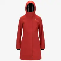 STEPHY BONDED - Jackets - 3/4 LENGTH - Woman - RED P-BLUE D