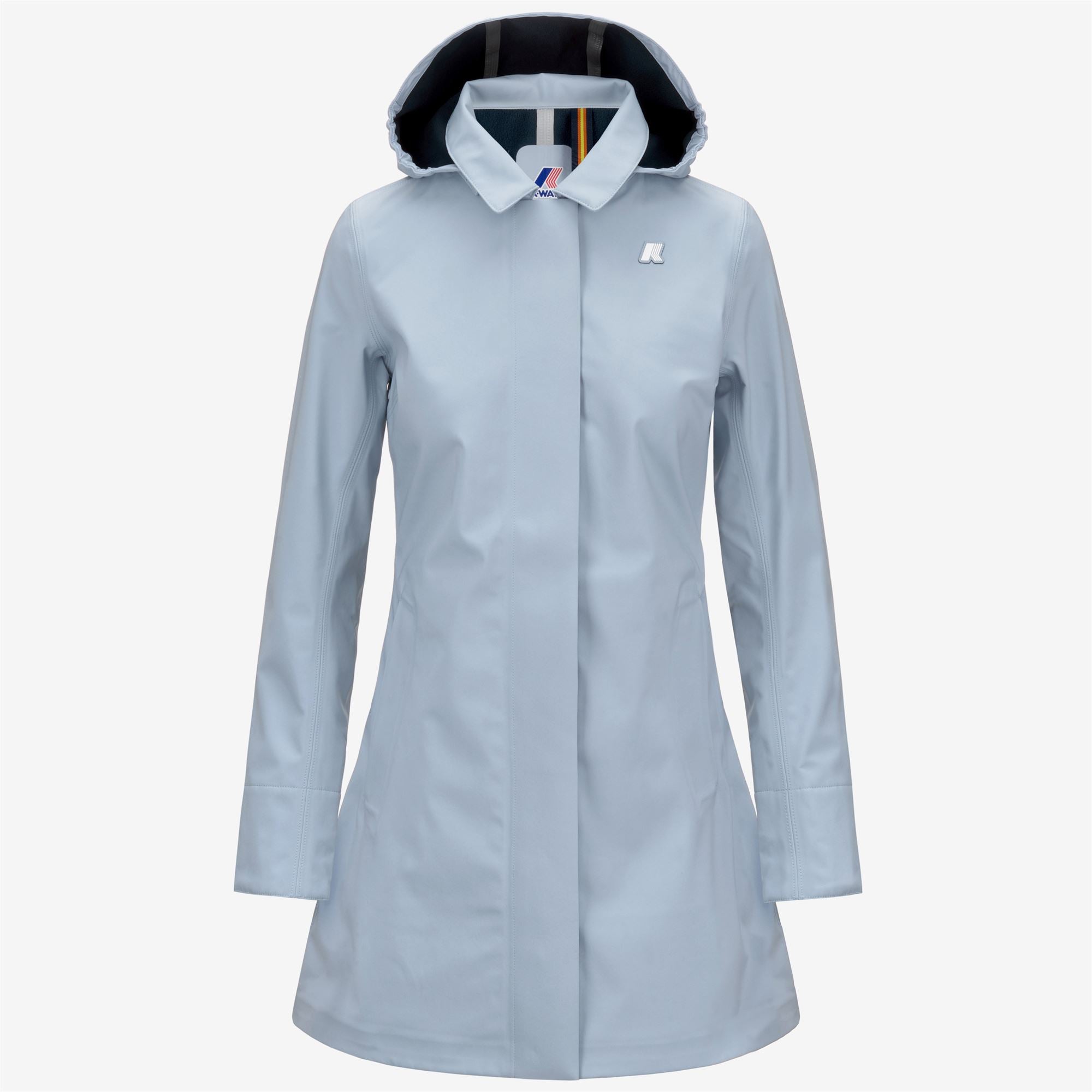 MATHY BONDED - Jackets - 3/4 LENGTH - Woman - BLUE A-BLUE D