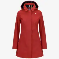 MATHY BONDED - Jackets - 3/4 LENGTH - Woman - RED P-BLUE D