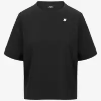 SELUNE JERSEY - T-ShirtsTop - T-Shirt - Woman - BLACK PURE