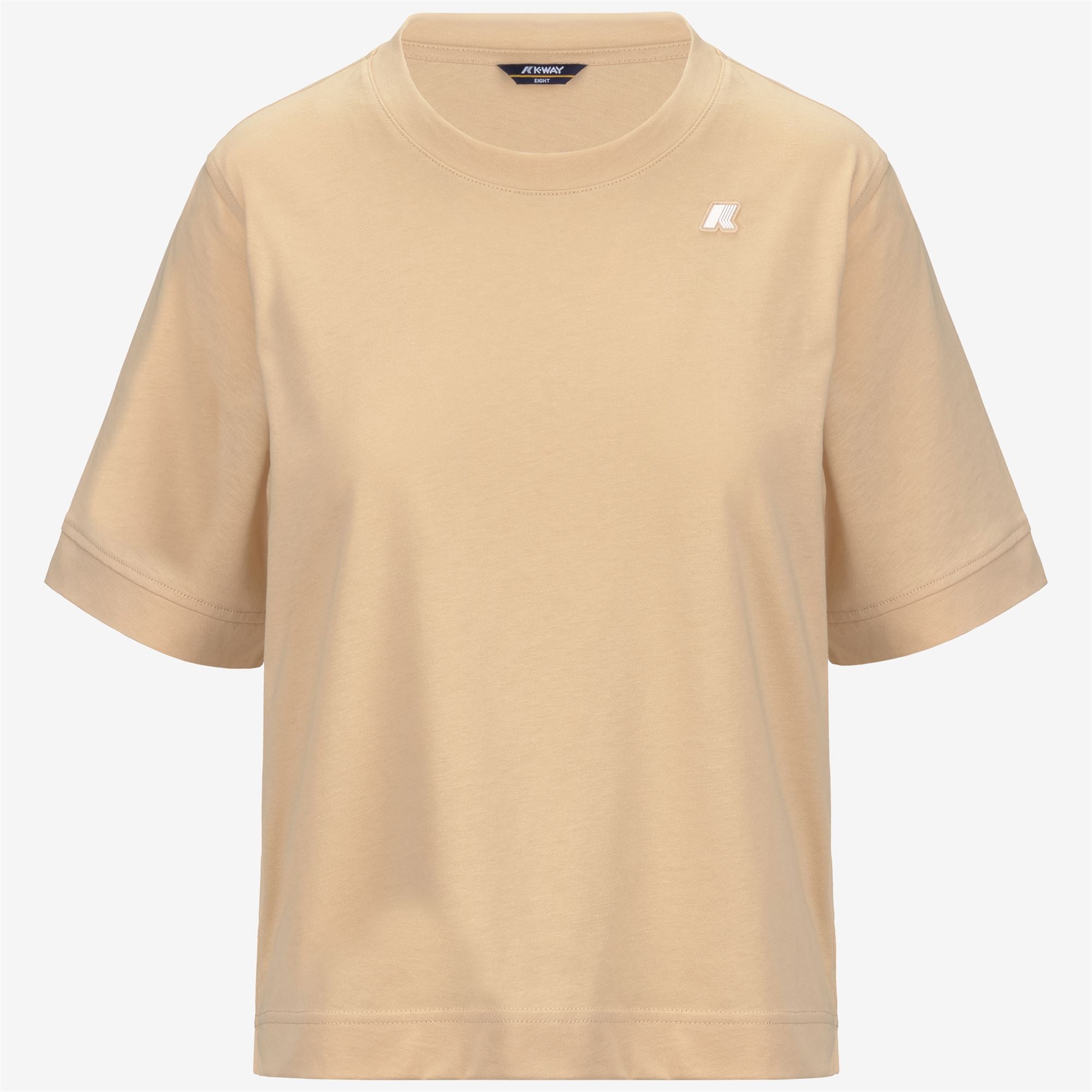 SELUNE JERSEY - T-ShirtsTop - T-Shirt - Woman - BEIGE SHEEPSKIN