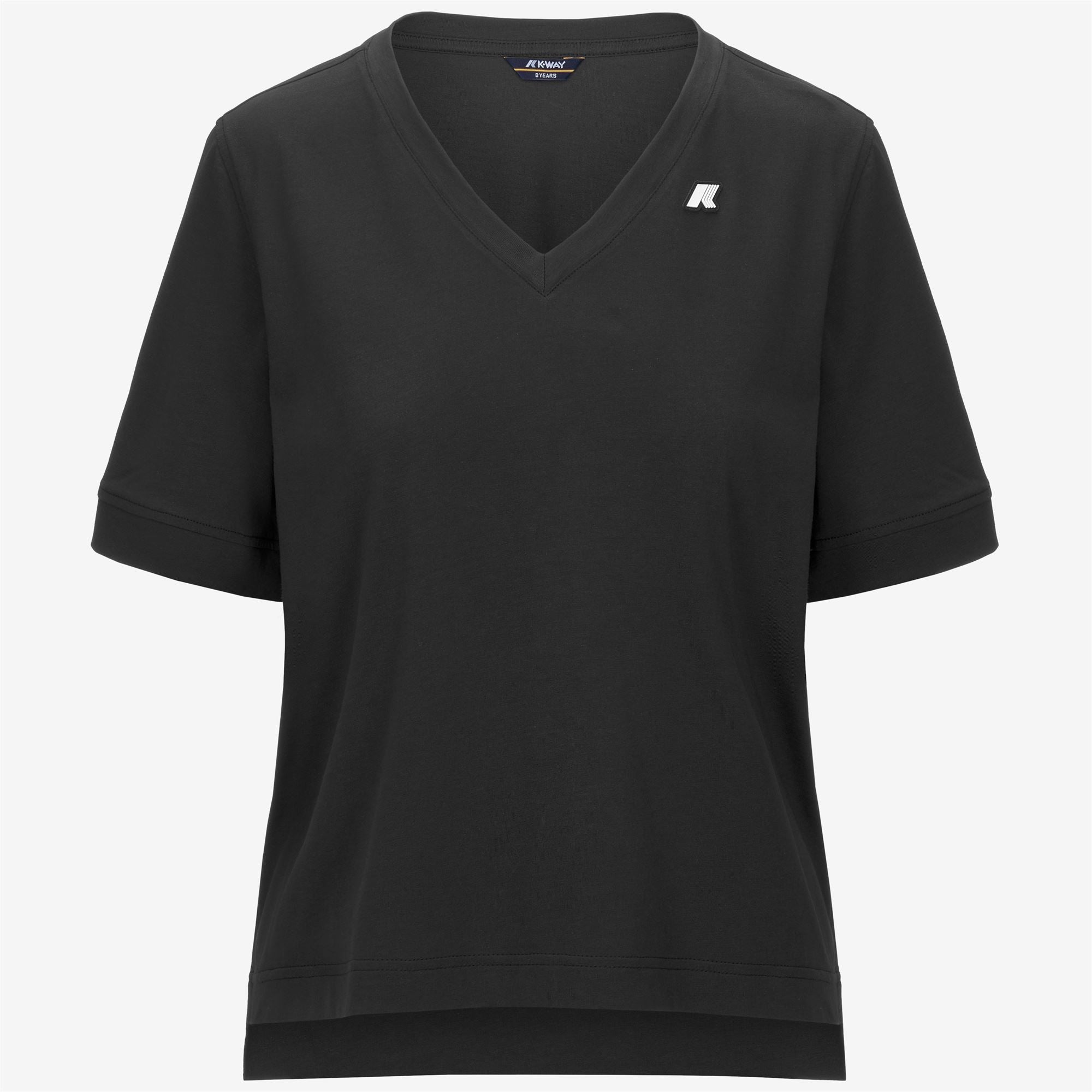 LEDA JERSEY - T-ShirtsTop - T-Shirt - Woman - BLACK PURE