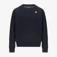 P. BAPTISTE STRIPES FRENCH TERRY - Fleece - Pull  Over - Boy - BLUE DEPTH