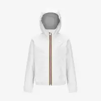 P. LILY STRETCH POLY JERSEY - Jackets - Short - Girl - WHITE