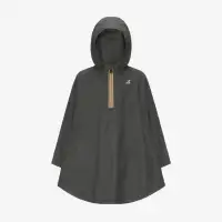 P. LE VRAI 4.0 MORGAN - Jackets - PONCHO - Kid unisex - GREEN BLACKISH