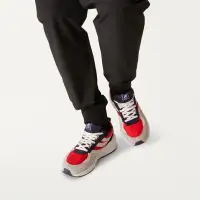 TRAINING 3.0 LACES - Sport Shoes - Low Cut - Unisex - RED-LT GRAY-WHITE-BLU NAVY(Adult | 35,Red - Lt Gray - White - Blu Navy)