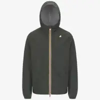 JACK  STRETCH NYLON JERSEY - Jackets - Short - Man - GREEN BLACKISH