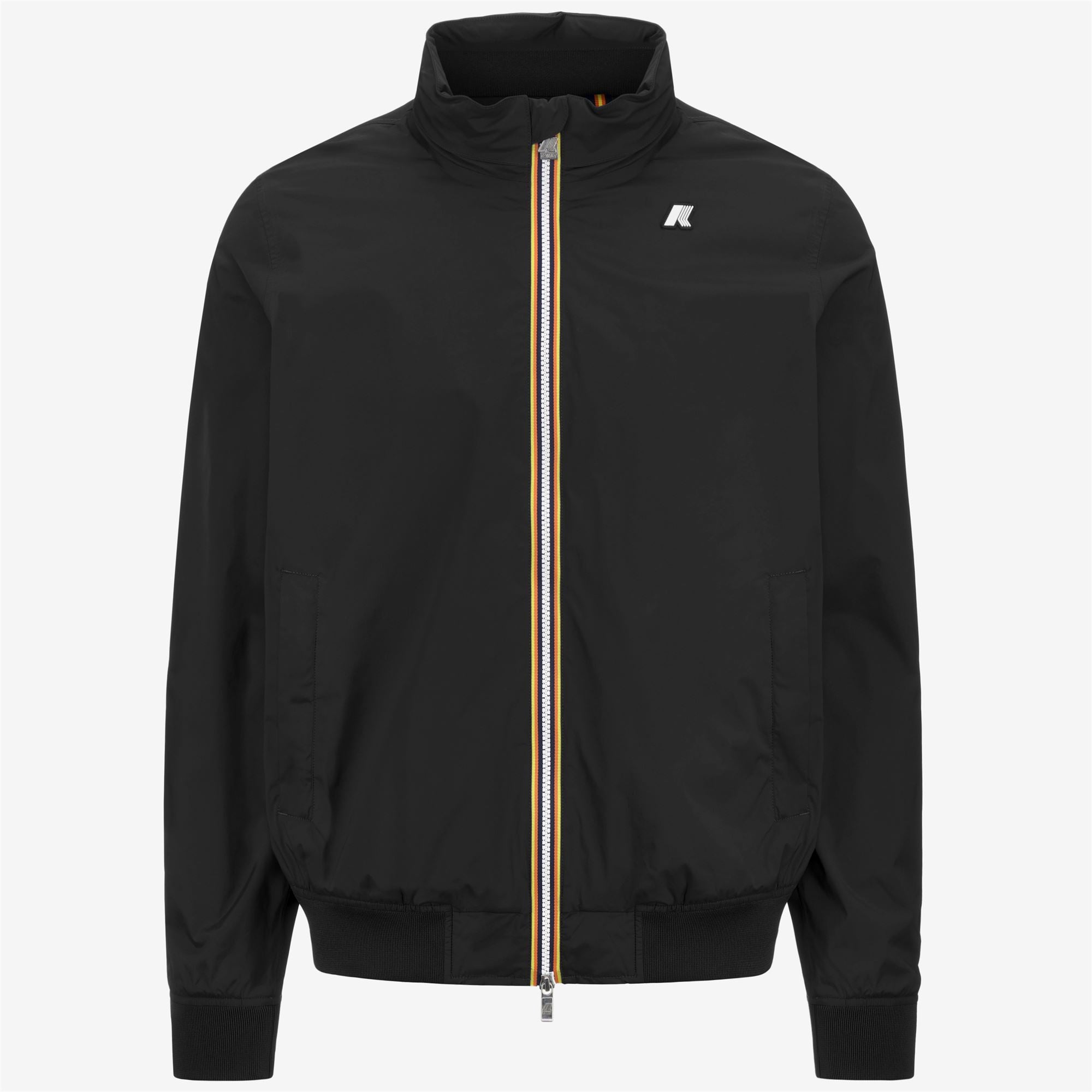 AMAURY  STRETCH NYLON JERSEY - Jackets - Short - Man - BLACK PURE