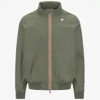 AMAURY  STRETCH NYLON JERSEY - Jackets - Short - Man - GREEN LICHEN