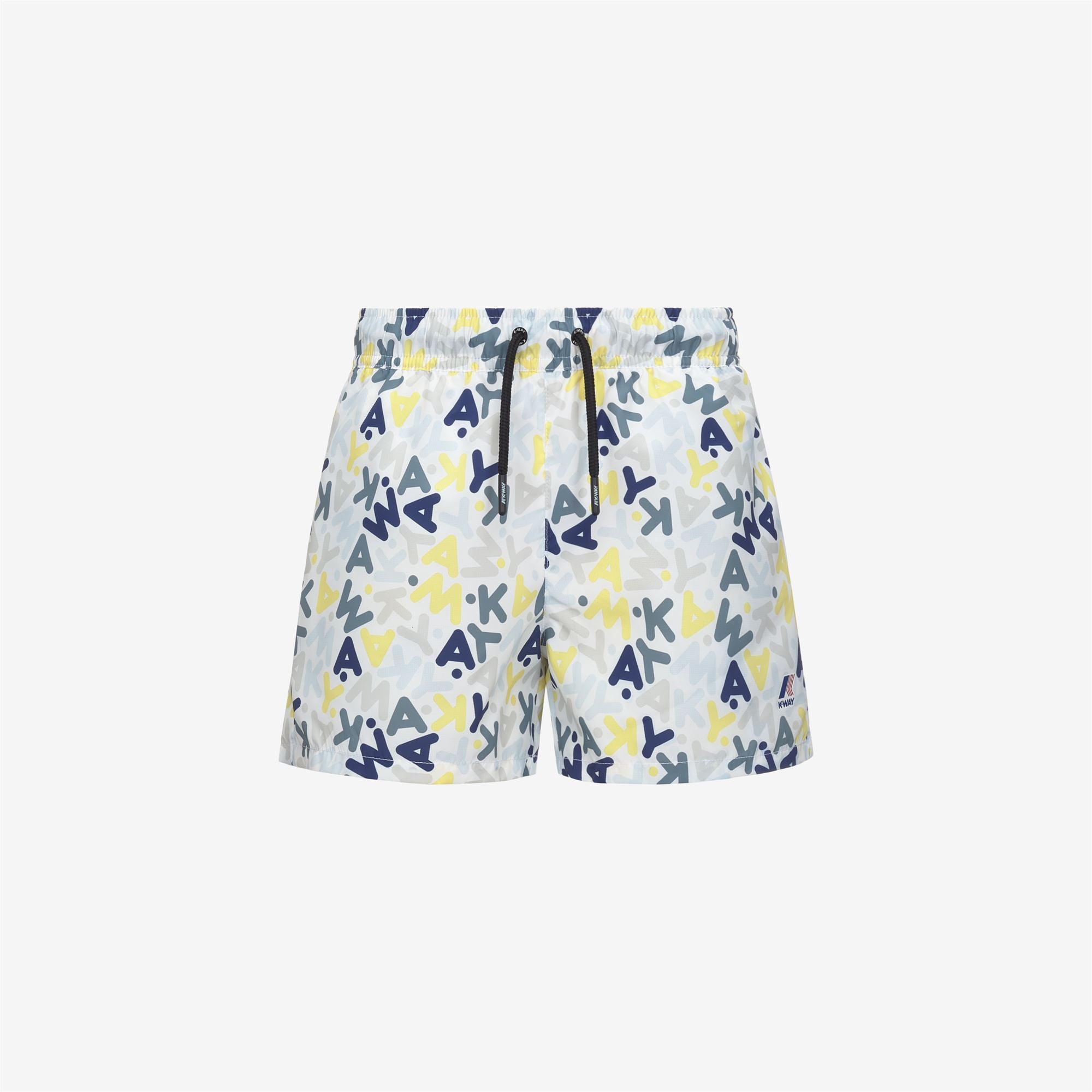 P. LE VRAI OLIVIER GRAPHIC - Bathing Suits - Swimming Trunks - Boy - LETTERS BOY
