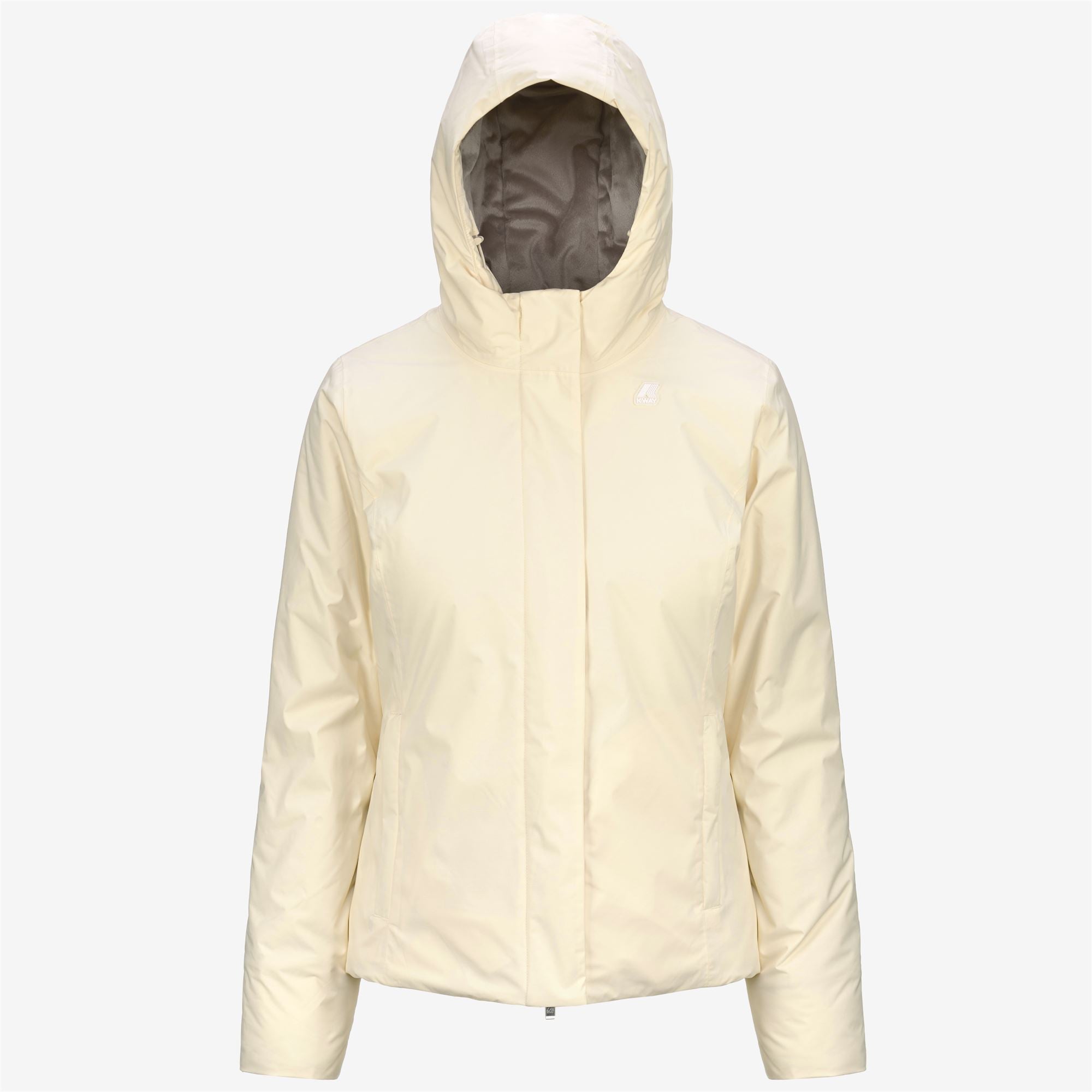 LILY MICRO RIPSTOP MARMOTTA - Jackets - Short - Woman - BEIGE E-GREY B
