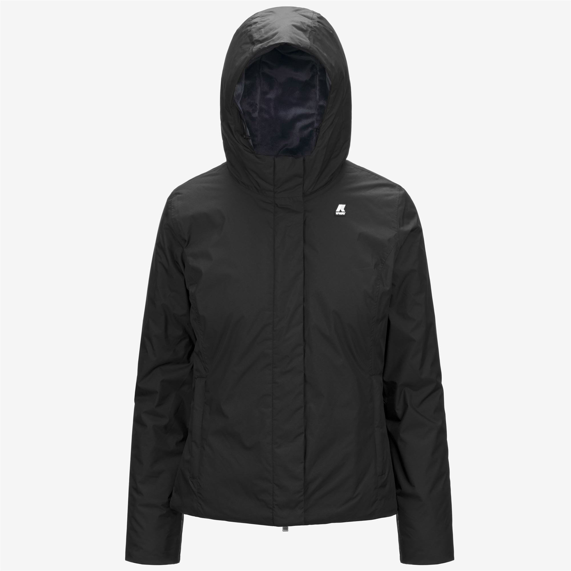 LILY MICRO RIPSTOP MARMOTTA - Jackets - Short - Woman - BLACK P-BLUE A