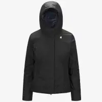 LILY MICRO RIPSTOP MARMOTTA - Jackets - Short - Woman - BLACK P-BLUE A